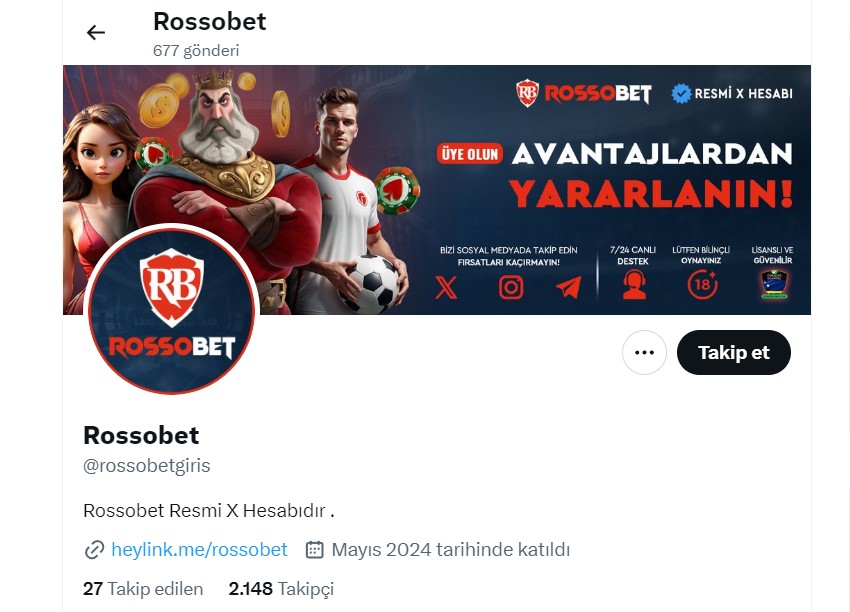 Rossobet Twitter